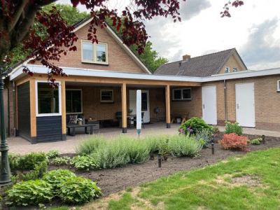 Veranda achterzijde woning